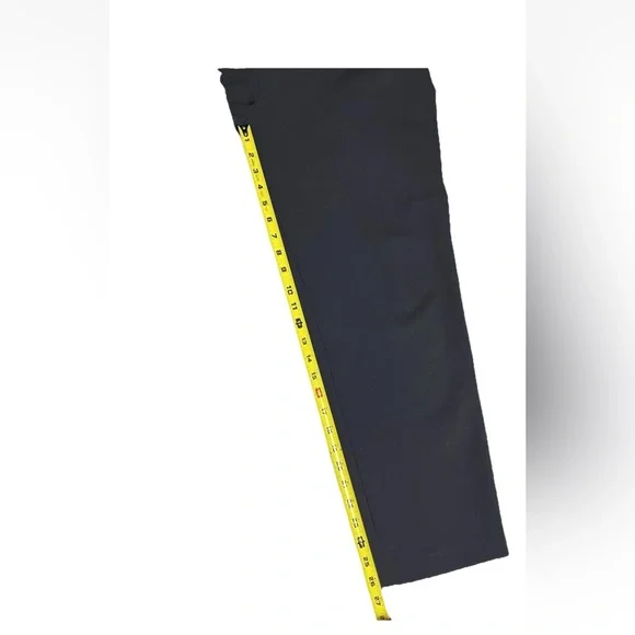 Veronica Beard Womens 16 Mid Rise Pleated Trouser Pants Black Office Corporate - Picture 9 of 9